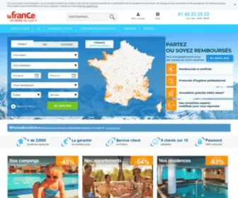 Lafrancedunordausud.fr(Location de Vacances pas chÃšre en France) Screenshot