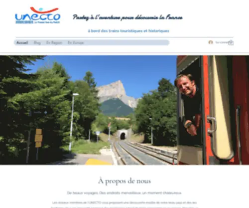 Lafrancevuedurail.fr(Train Touristique) Screenshot