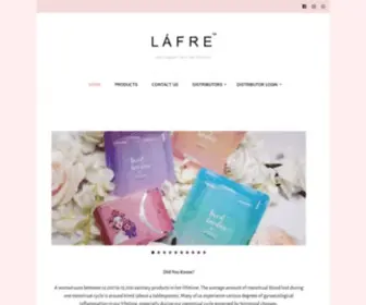 Lafre.com.sg(Lafre) Screenshot