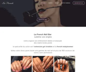 Lafrenchnailbar.com(La French Nail Bar) Screenshot