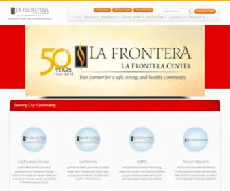 Lafronteraarizona.org(La Frontera Arizona) Screenshot