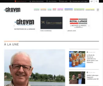 Lafrontiere.ca(Le Citoyen Rouyn) Screenshot