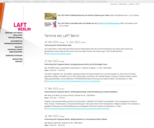 Laft-Berlin.de(LAFT) Screenshot