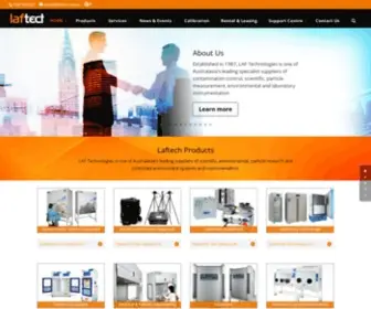 Laftech.com.au(Laboratory Supplies) Screenshot
