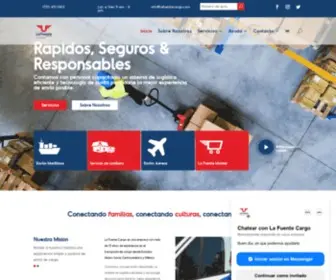 Lafuentecargo.com(La Fuente Cargo) Screenshot