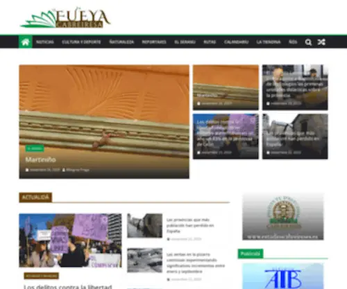Lafueyacabreiresa.com(La fueya cabreiresa) Screenshot