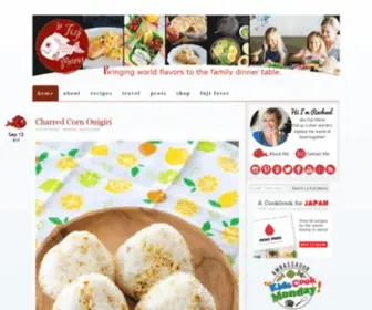 Lafujimama.com(Bringing world flavors to the family dinner table) Screenshot