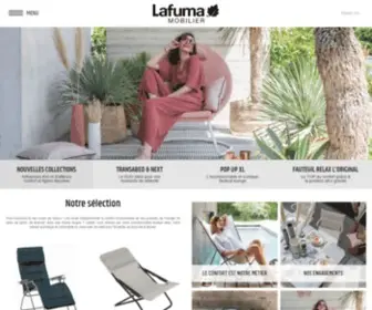 Lafuma-Mobilier.fr(Lafuma Mobilier est le spécialiste du mobilier de jardin) Screenshot