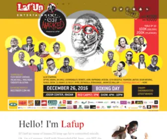 Lafup.com(Comedian, Compere and On-Air Personality in Nigeria) Screenshot