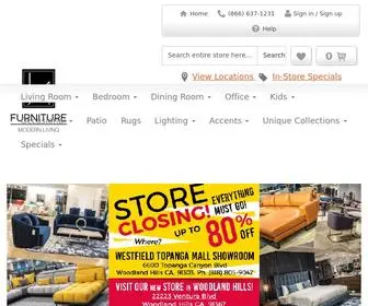 Lafurniturestore.com(Modern furniture for contemporary bedroom) Screenshot