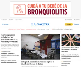 Lagaceta.com.ar(LA GACETA) Screenshot