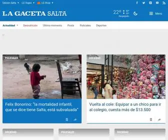 Lagacetasalta.com.ar(LA GACETA) Screenshot