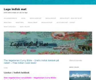 Lagaindiskmat.se(Laga indisk mat) Screenshot