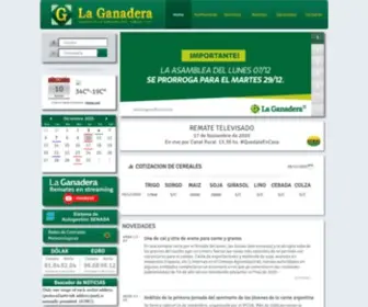 Laganadera.com.ar(La Ganadera) Screenshot