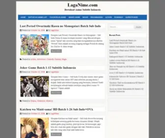 Laganime.com(See related links to what you are looking for) Screenshot