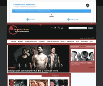 Laganzua.net(Infórmate de las últimas noticias) Screenshot