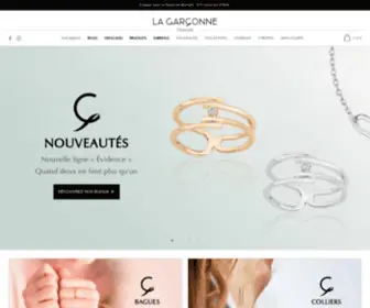 Lagarconnediamant.com(Bijoux diamant en argent et plaqué or) Screenshot