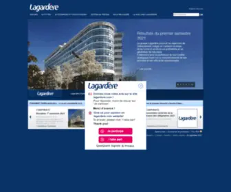 Lagardere-Active-Pub.com(Lagardère Publicité) Screenshot