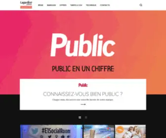Lagardere-Pub.com(Lagardère Publicité) Screenshot