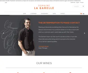 Lagarelle.fr(Vins de la vallée du Rhône) Screenshot