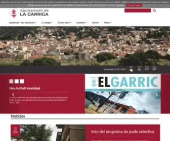 Lagarriga.cat(Ajuntament de La Garriga) Screenshot
