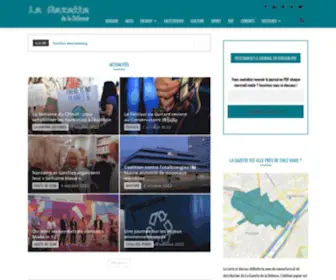 Lagazette-Ladefense.fr(Accueil) Screenshot