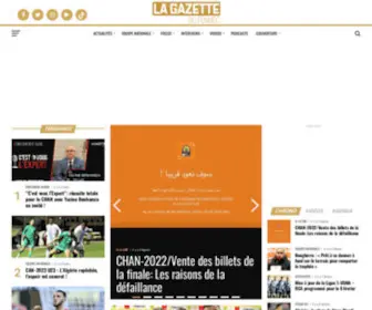Lagazettedufennec.com(La Gazette du Fennec) Screenshot