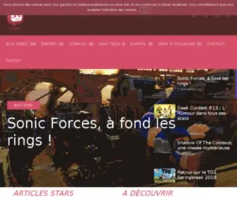 Lageekenrose.com(La Geek en Rose) Screenshot