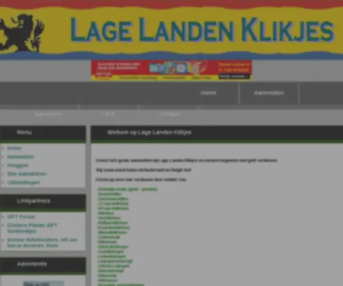 Lagelandenklikjes.nl(Lage Landen Klikjes) Screenshot