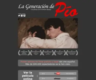 Lageneraciondepio.com(La Generaci) Screenshot