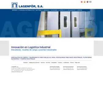 Lagenfor.com(Montacargas Naves Industriales) Screenshot