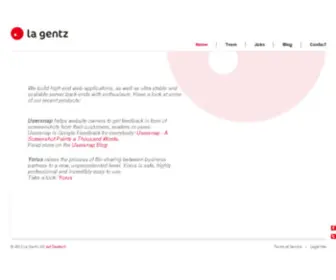 Lagentz.com(La Gentz) Screenshot