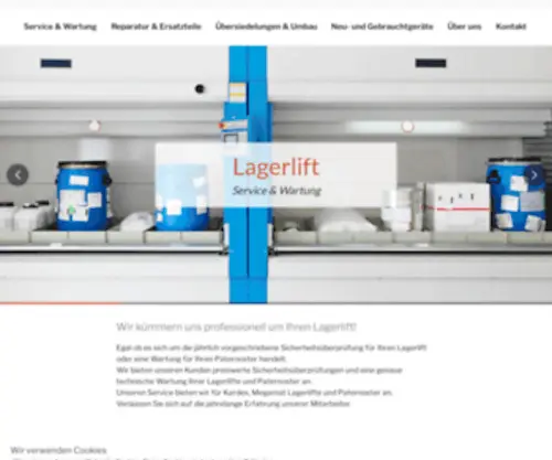 Lagerlift.at(Lagerlift Service & Wartung) Screenshot