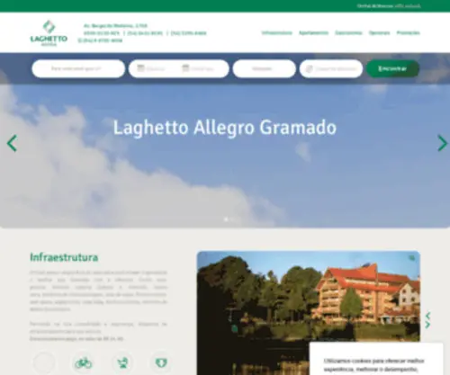Laghetto.com.br(Site Oficial) Screenshot