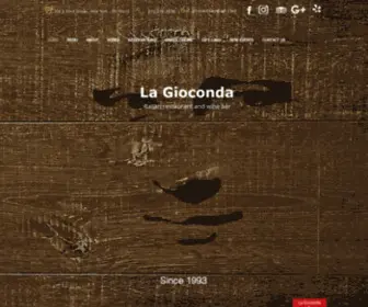 Lagiocondanyc.com(Italian Restaurant) Screenshot