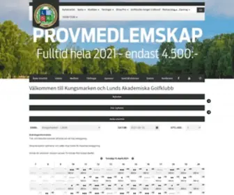 Lagk.se(Lunds Akademiska GK) Screenshot