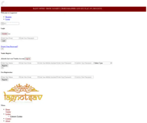 Lagnotsav.com(Lagnotsav) Screenshot