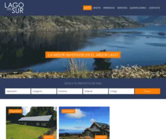 Lagodelsur.com(Lago del Sur) Screenshot