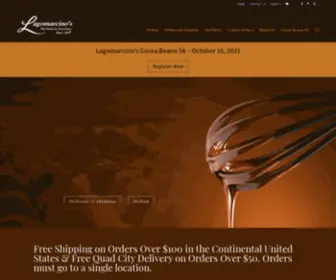 Lagomarcinos.com(Finest Chocolates Since 1908) Screenshot