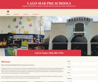 Lagomarschools.com(Lago Mar Preschool) Screenshot