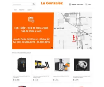 Lagonzalez.com.ar(LA GONZALEZ) Screenshot