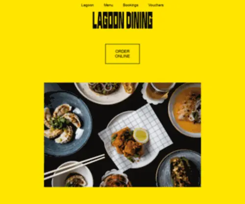 Lagoondining.com(Lagoon Dining) Screenshot