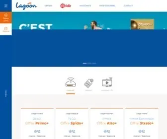 Lagoon.nc(Fournisseur acces Internet en Nouvelle) Screenshot