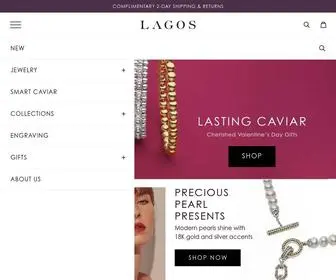 Lagos.com(LAGOS Fine Jewelry) Screenshot