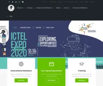 Lagoschamber.com(Lagos Chamber of Commerce and Industry) Screenshot