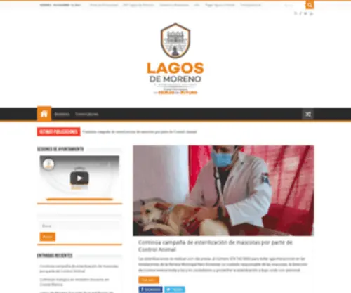 Lagosdemoreno.gob.mx(Lagosdemoreno) Screenshot