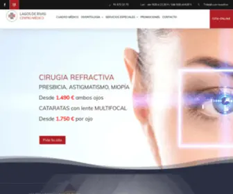 Lagosderivas.com(Centro Médico Lagos de Rivas) Screenshot