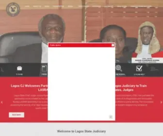 Lagosjudiciary.gov.ng(Lagos State Judiciary High Court) Screenshot