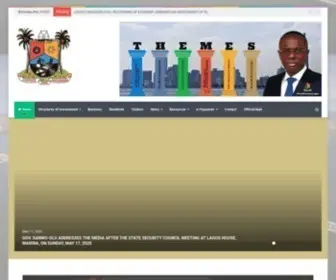 Lagosstate.gov.ng(Centre of Excellence) Screenshot