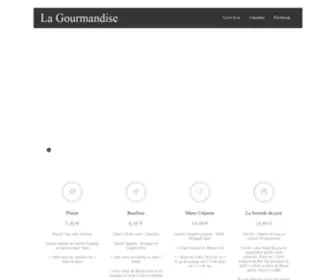 Lagourmandisebeauvoir.fr(La Gourmandise) Screenshot